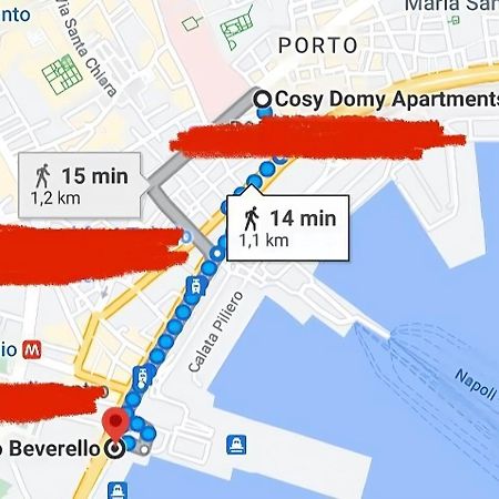 Cosy Domy Apartments Naples Luaran gambar